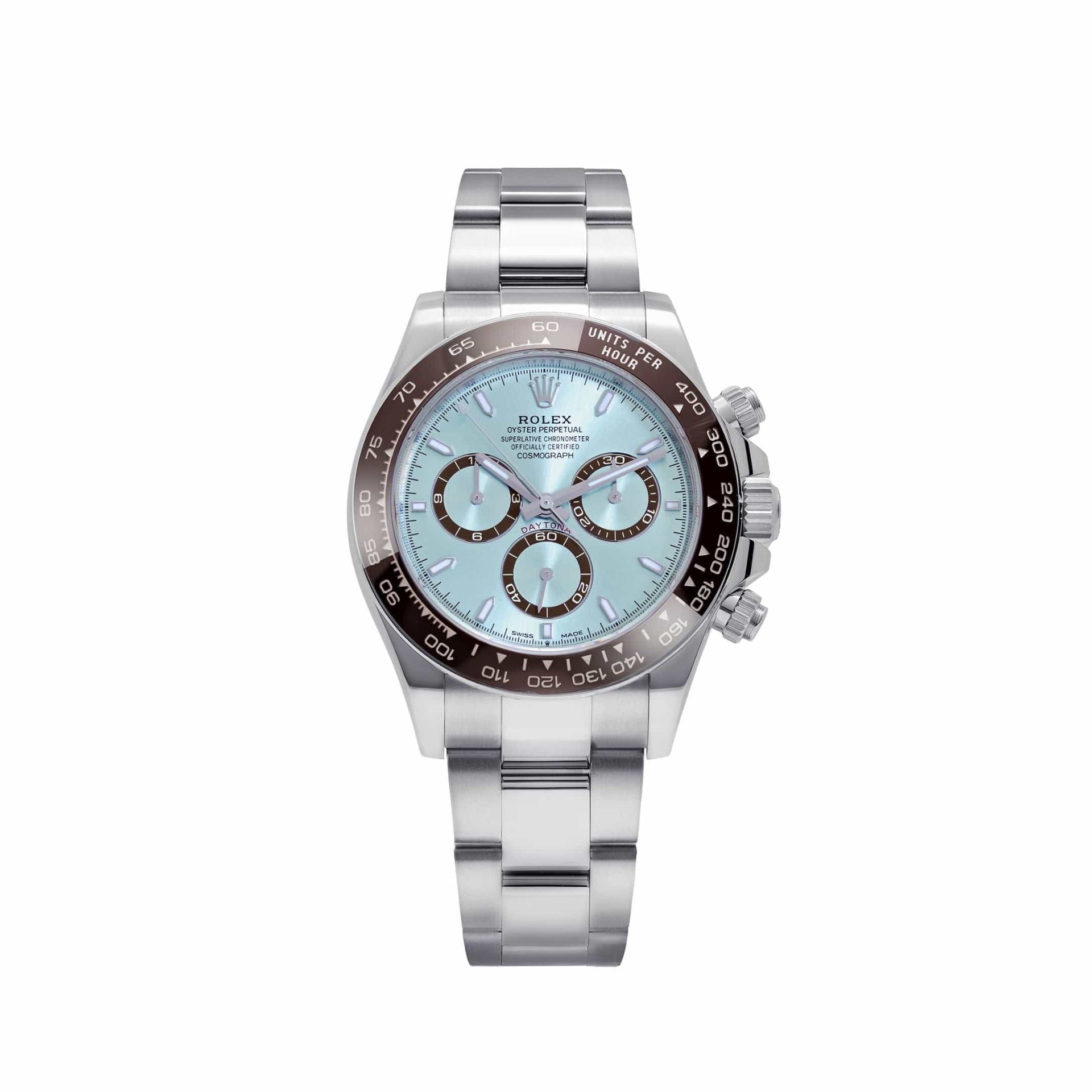 Rolex Cosmograph Daytona Platine 950 — Cadran Bleu Glacier