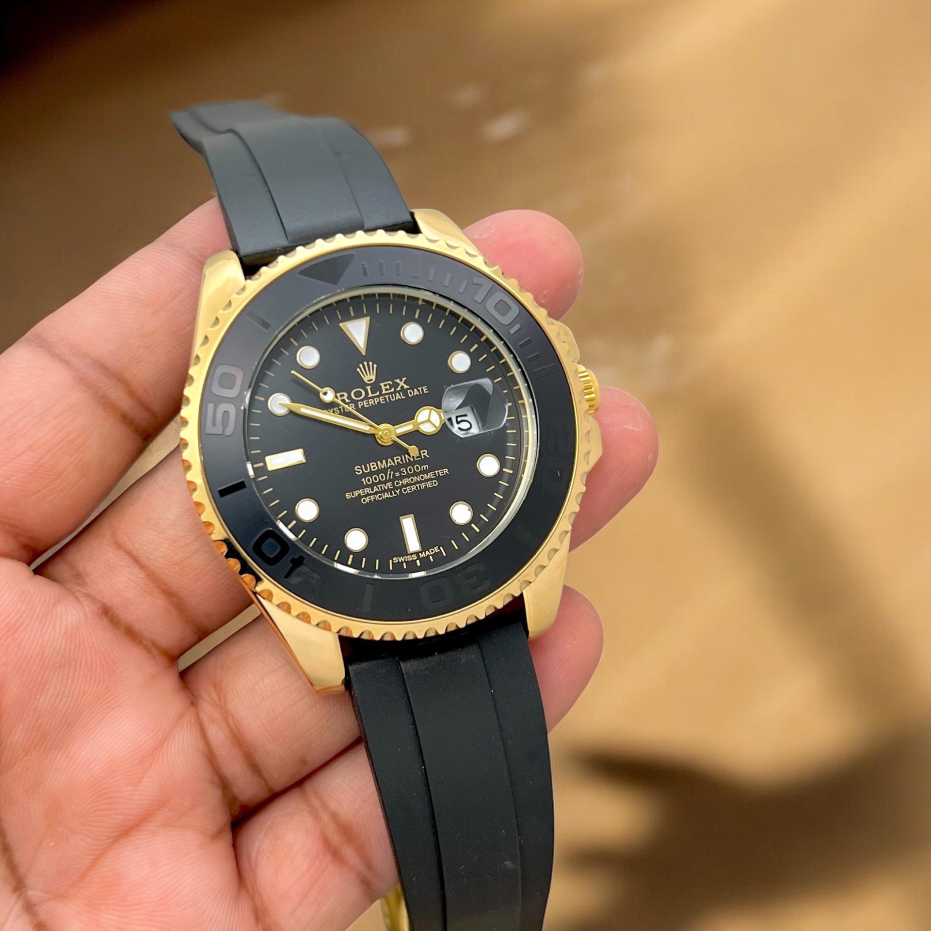 Rolex Submariner — Trilogie Or, Or Rose & Acier